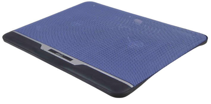 Cooler pentru laptop, klausstech, dimensiune 330x250x18mm, viteza 750-1500rpm, putere 2w, albastru
